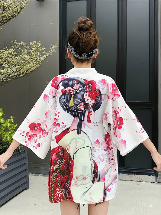 すいせん｜花びら芸者着物