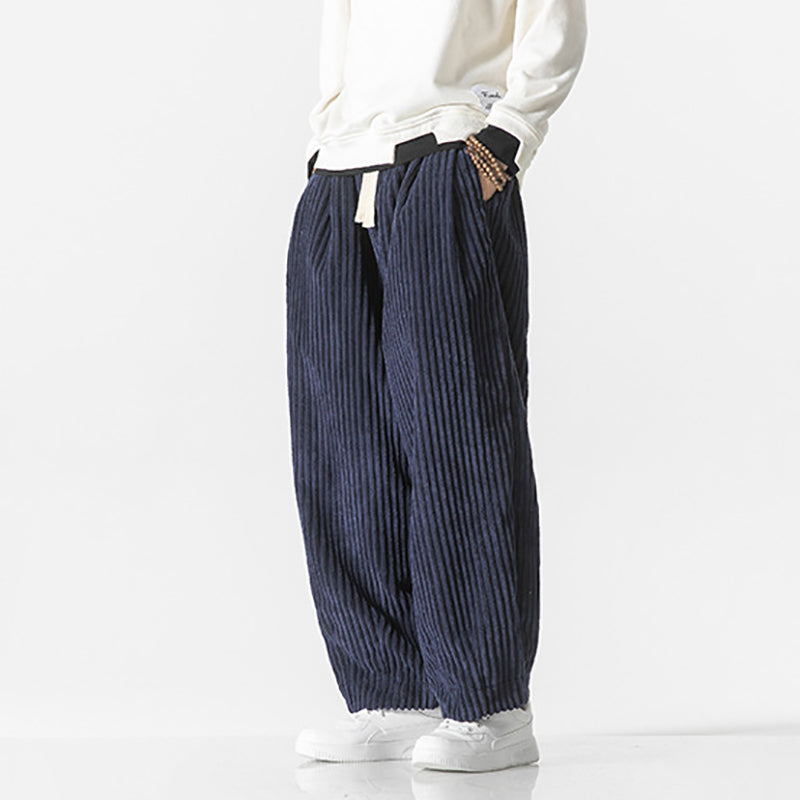 マサアキ | ユニークなコーデュロイパンツ